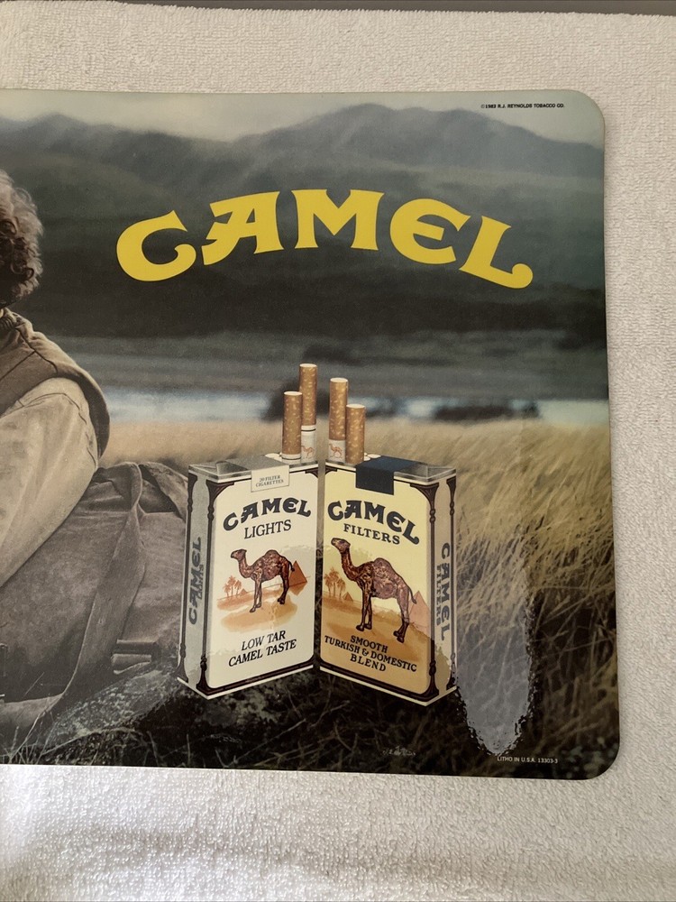 Vintage Camel Cigarettes 1983 Placemat