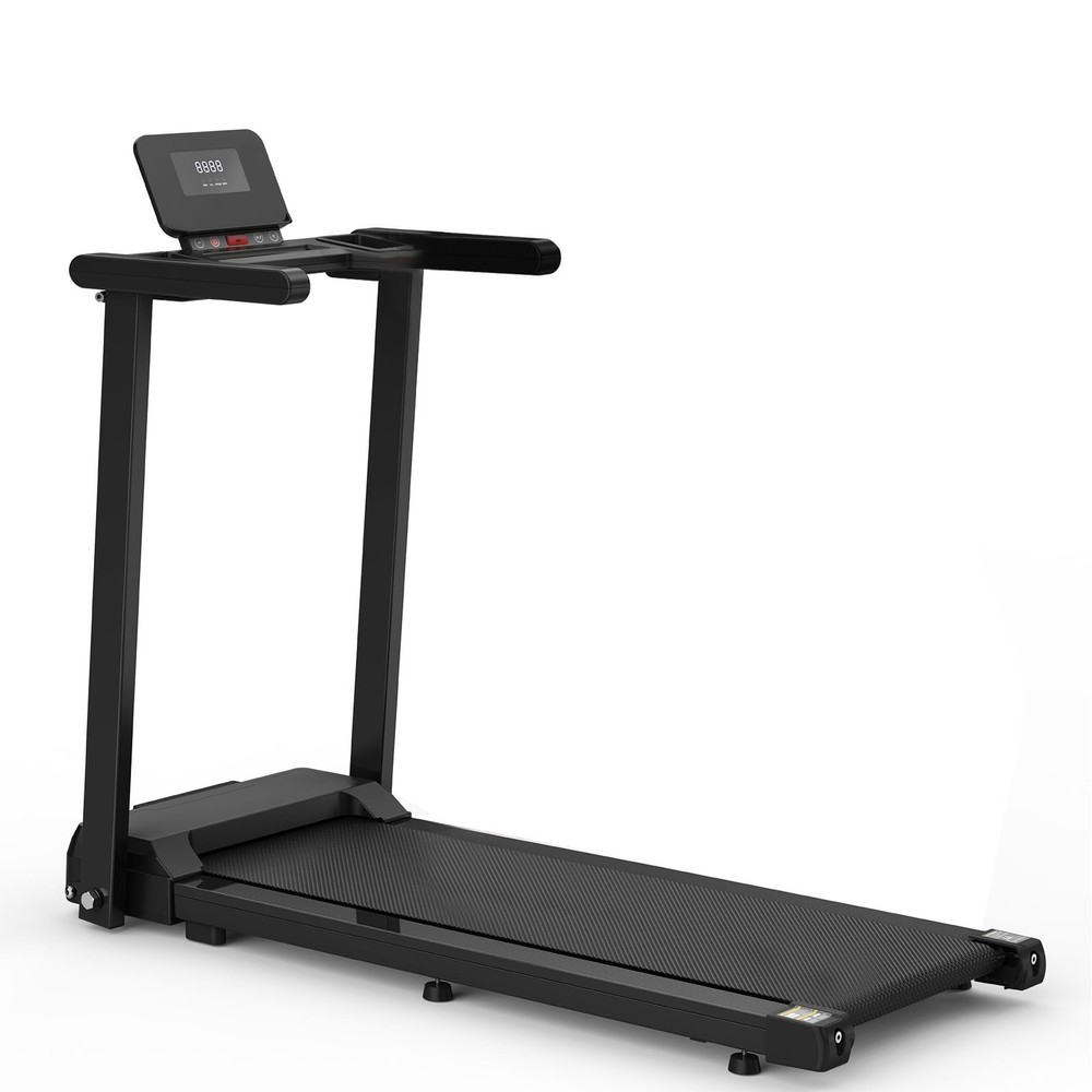 Folding Treadmill With Handles 2.5HP Foldable Treadmill 300 LBS Capacity DQMS