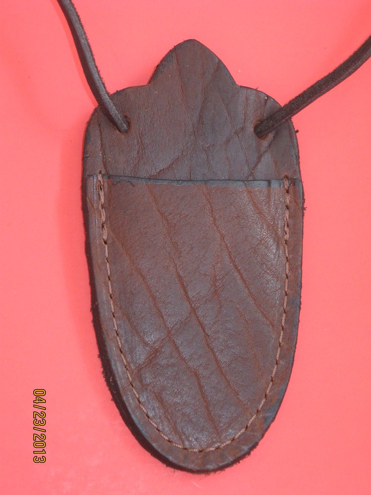 Leather Sheath for Ted Cash Rifle Capper Muzzleloading Black Powder