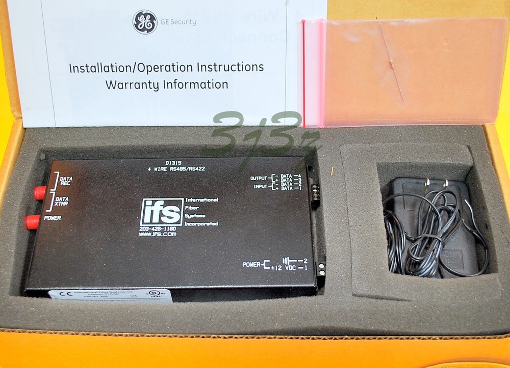 GE Security D1315 IFS 4 Wire Data Transceiver