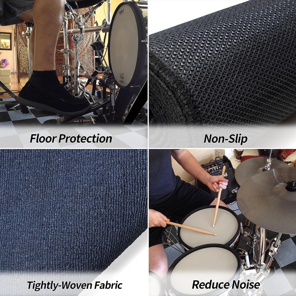 Drum Set Rug Drum Mat 4ft*6ft