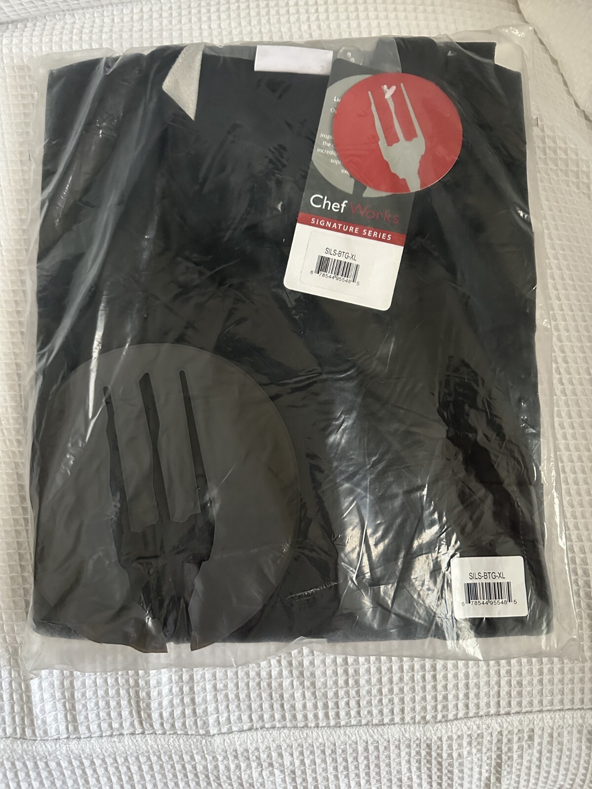 NEW! Genuine! Chef Works Men's  Professional Chef Pants SILS-BTG-XL