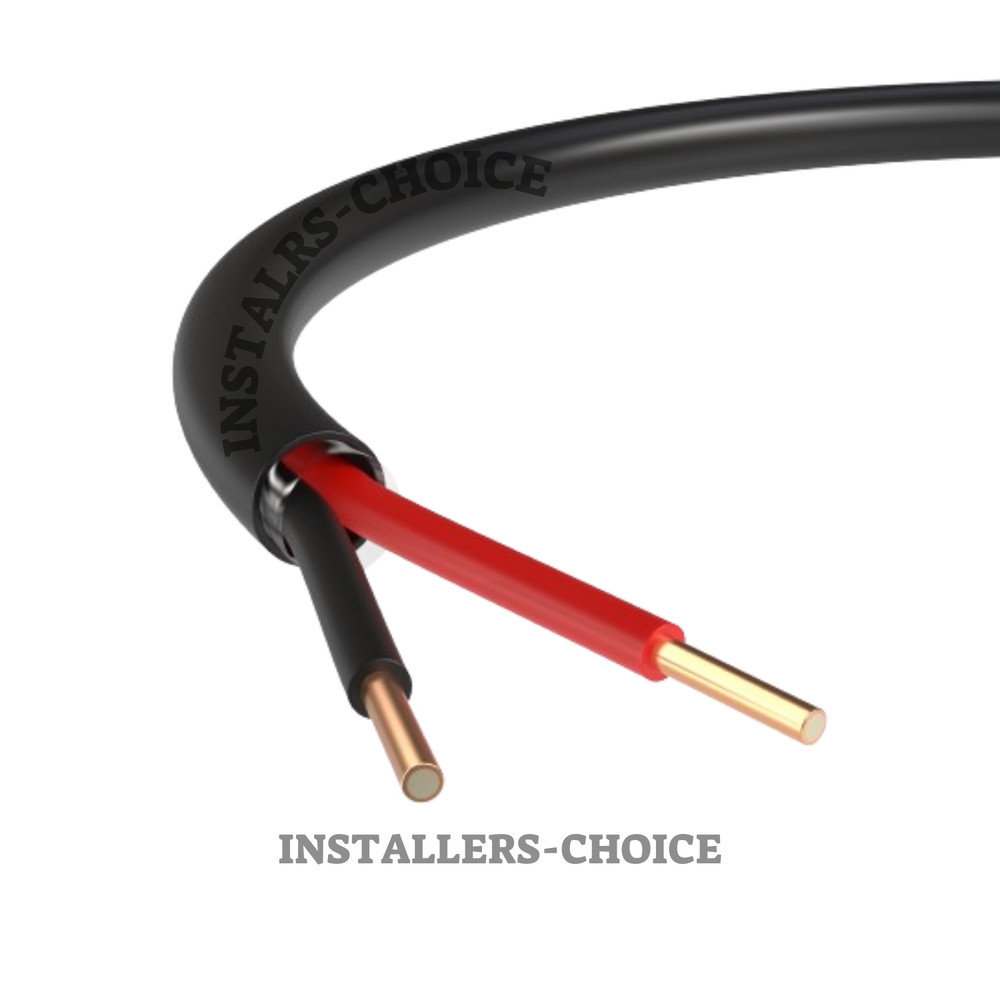 Alarm Cable 500ft 22/2 Solid UTP CCA CL2 Outdoor Security System CCTV