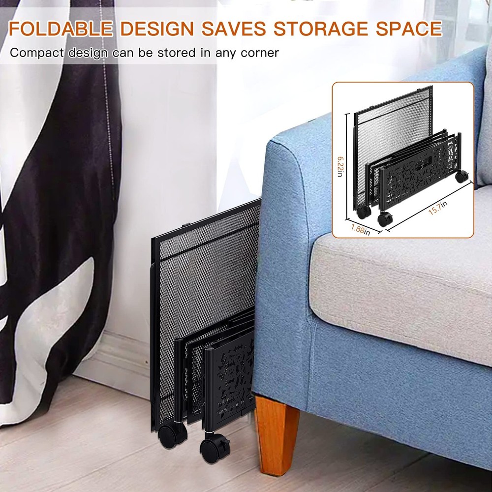 Under Bed Storage, Under the Bed Storage Containers with Wheels and Handles, ...