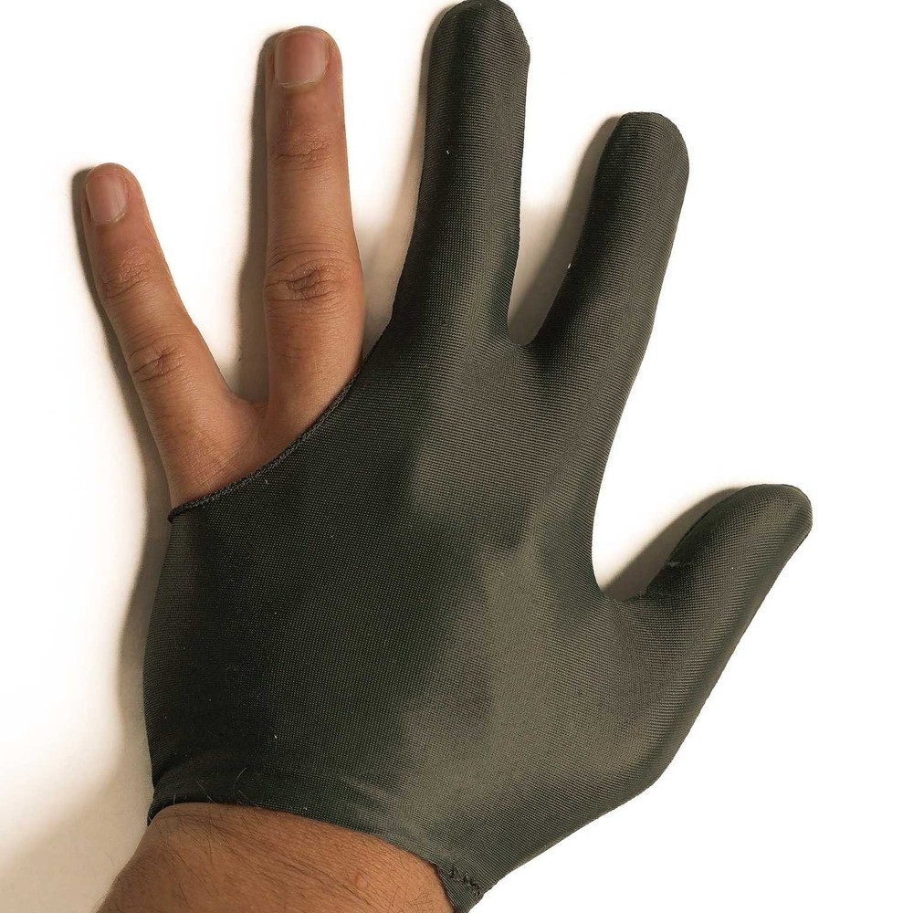 Black Pool Cue Glove (X1)
