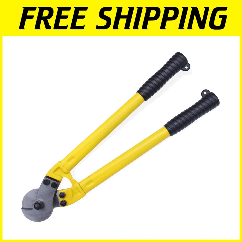 Durable 18" Cable Cutter - Chromium Vanadium Steel