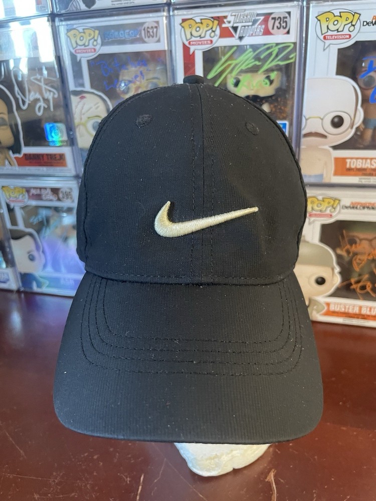 Flawed - Nike Golf Strapback Hat / Cap - Black