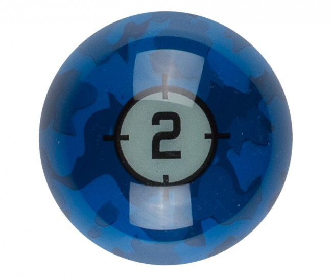 Individual Aramith Camouflage Replacement Pool Ball #2 - RBCAM