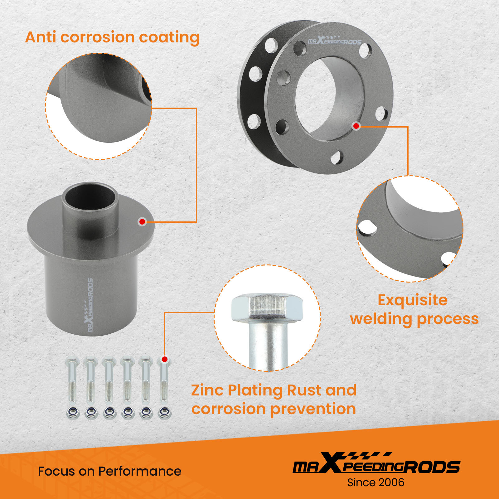 3" Full Lift Kit Fit Lincoln Town Car For Mercury Grand Marquis 2003-2011