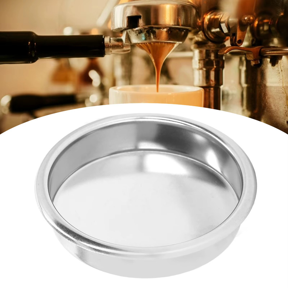 58Mm Coffee Machine Backflush Insert Basket Blind Filter Coffee Maker Backwash C