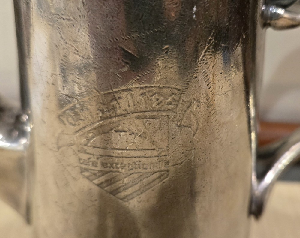 Charlie's Cafe Exceptionale Coffee Pot Minnesota Restaurant Ware SILVER PLATE