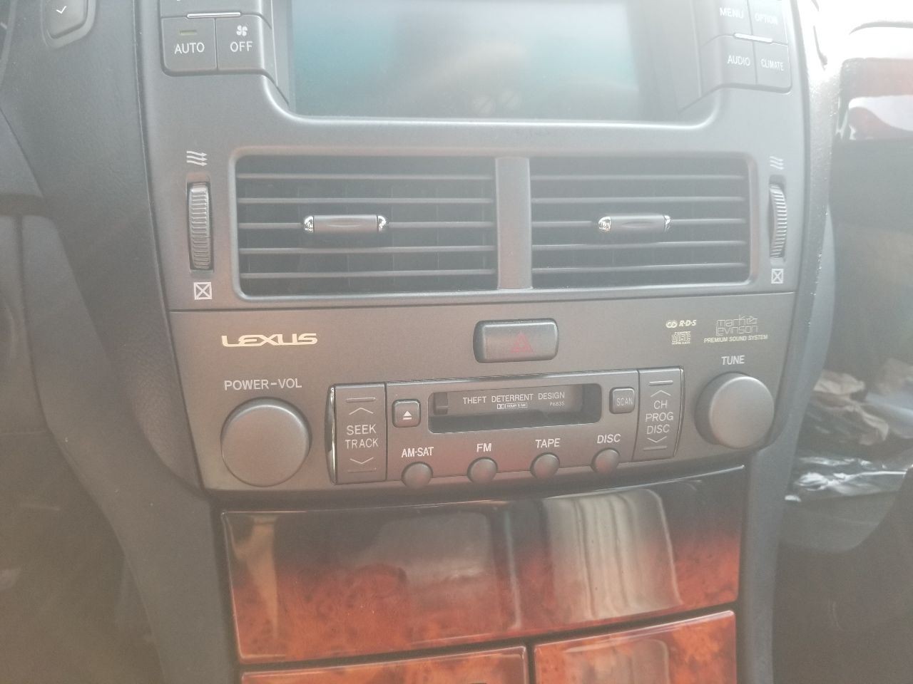 05 2005 LEXUS LS430 PIONEER TUNER 8618050190