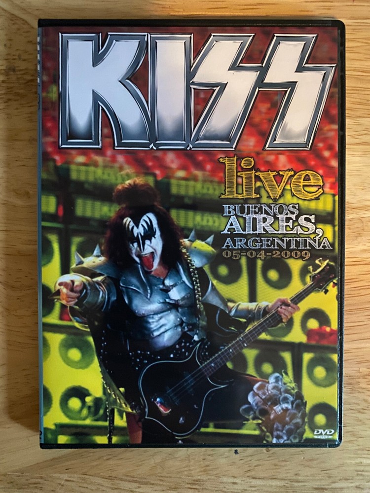 KISS - Alive 35 live in Buenos Aires 2009 DVD Gene Simmons Paul Stanley Thayer