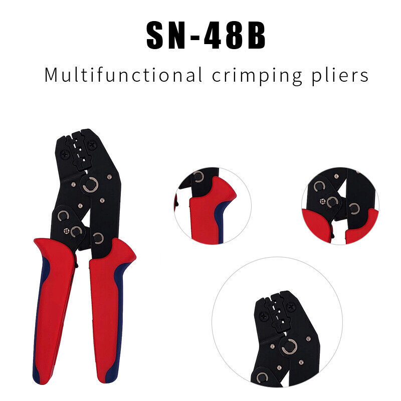 SN-48B Crimper Plier Crimping Tool Cable Wire Connectors Electrical Terminals