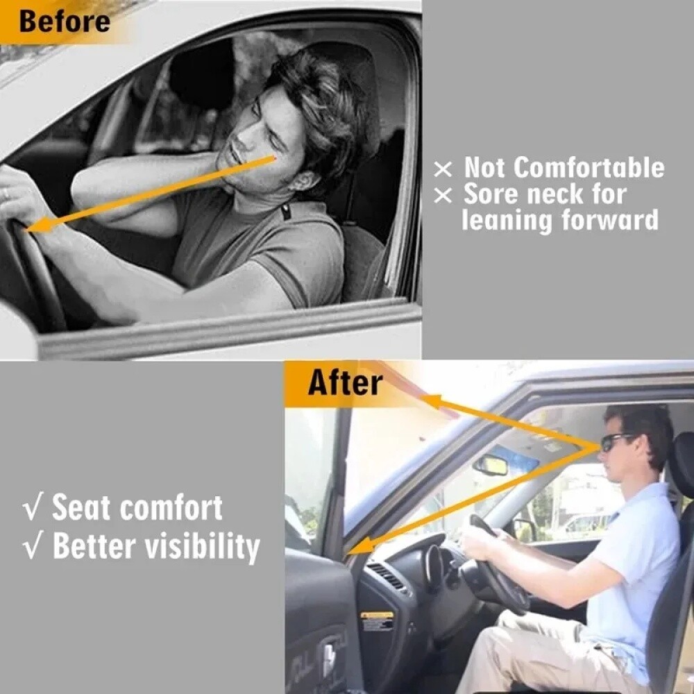 Black Front of Seat 1-1/4" Riser Seat Spacers Jackers Lift Kit For Toyota Tacoma