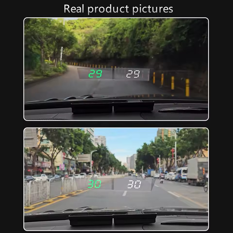 Car Head Up HD Display GPS Speedometer (Speed KMH)