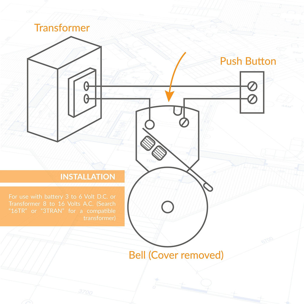 All Purpose Door Bell metal