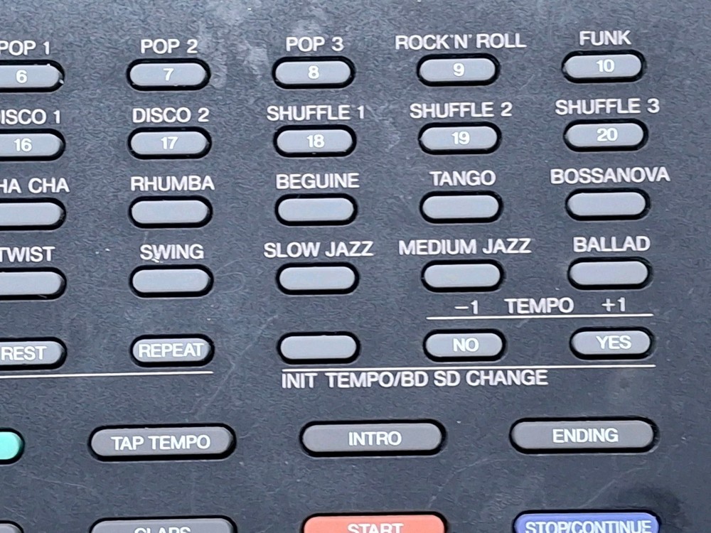 Yamaha RX120 Digital Rhythm Machine Programmer Tested Working + power supply