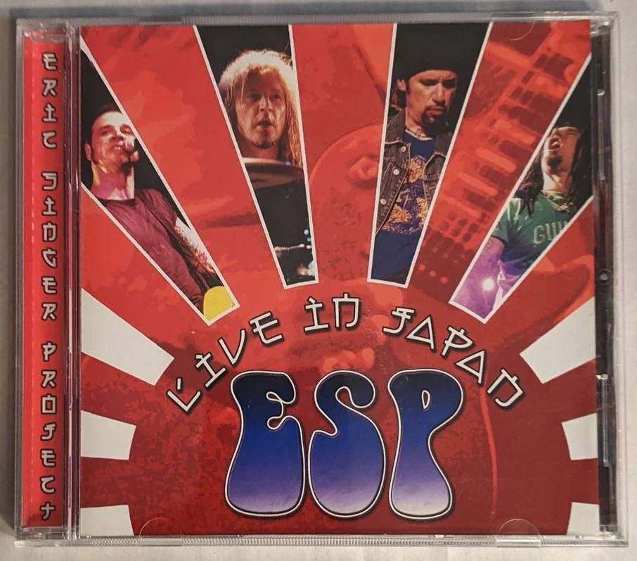 ERIC SINGER ESP Live in Japan CD KISS