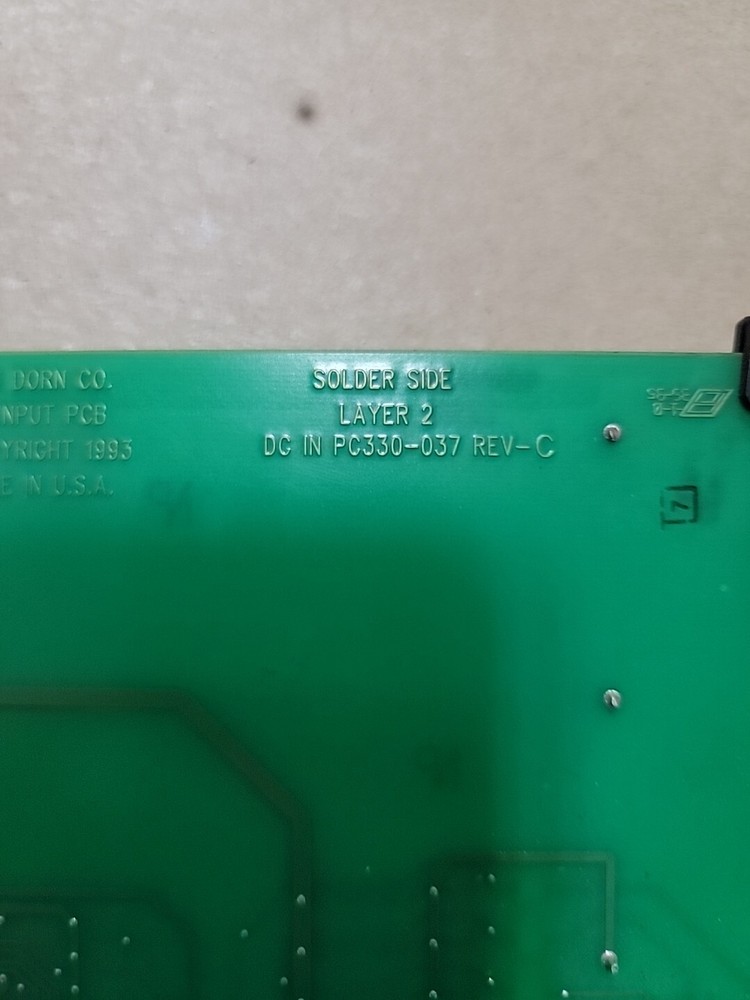 VAN DORN 330037 CIRCUIT BOARD PC330-037