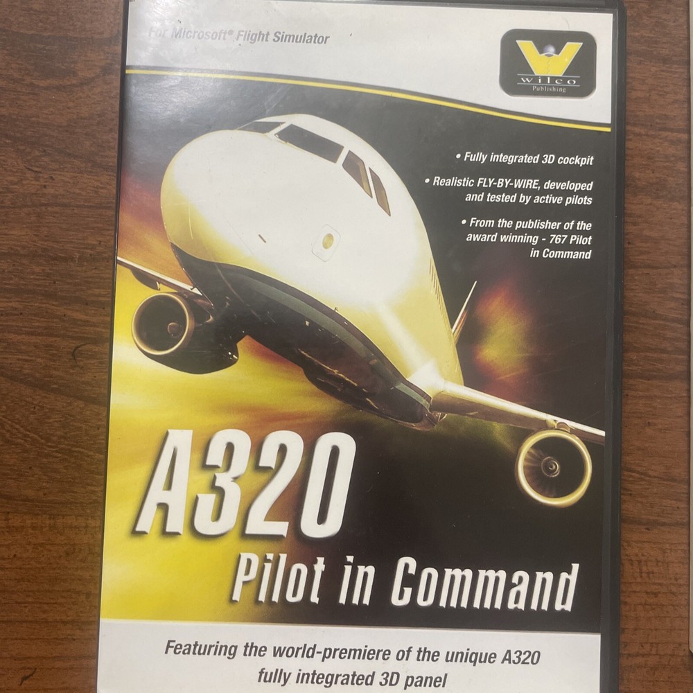 Flight Simulator Lot, Flight Unlimited III, Flight Simulator 98, 2000, FLY, A320