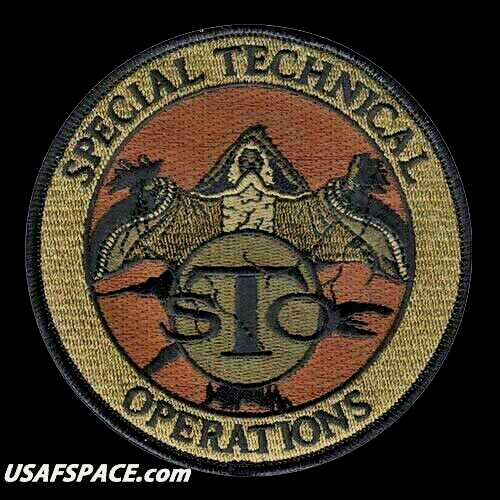 USAF SPECIAL TECHNICAL OPERATIONS STO DOD -Offutt AFB- ORIGINAL OCP VEL PATCH