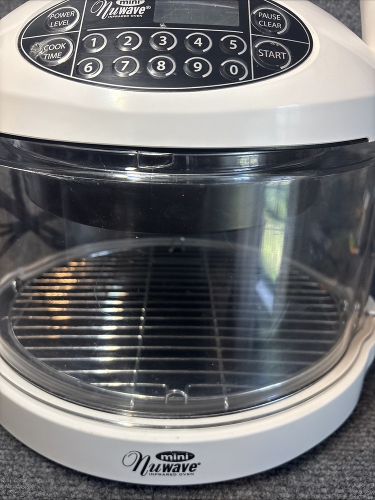 NuWave Mini Infrared Oven Model 20102 Compact Countertop Cooker Complete Works