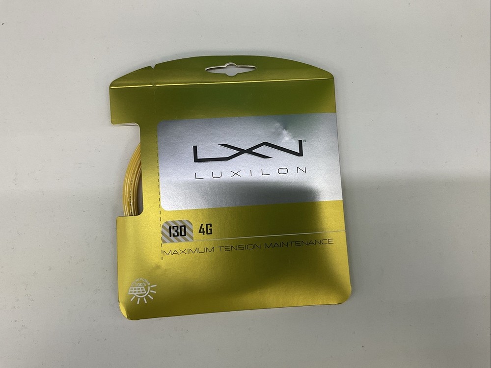 3 Pack Luxilon 16g/1.30mm 130 Yellow String