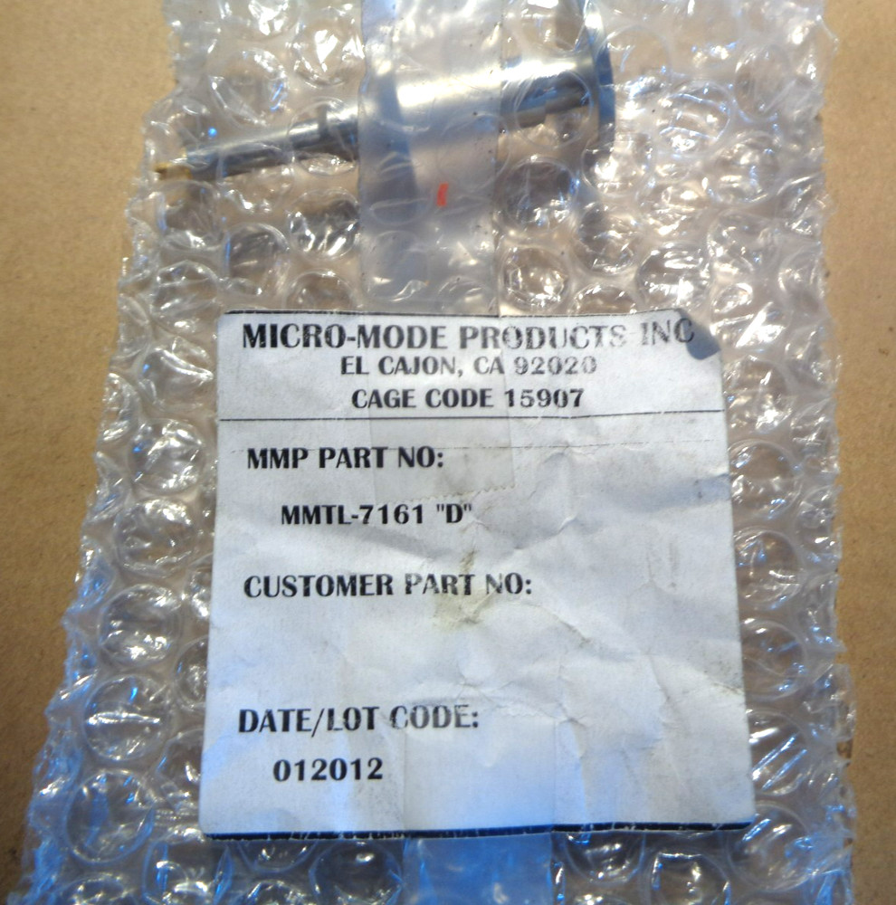 Micro-Mode MMTL-7161 Installation / Extraction tool MSSS Blindmate Interconnects