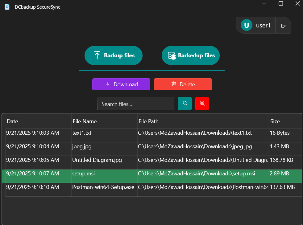 DCBACKUP- Windows Server NAS Secure Backup- LifeTime License Free DcCare 2 yrs