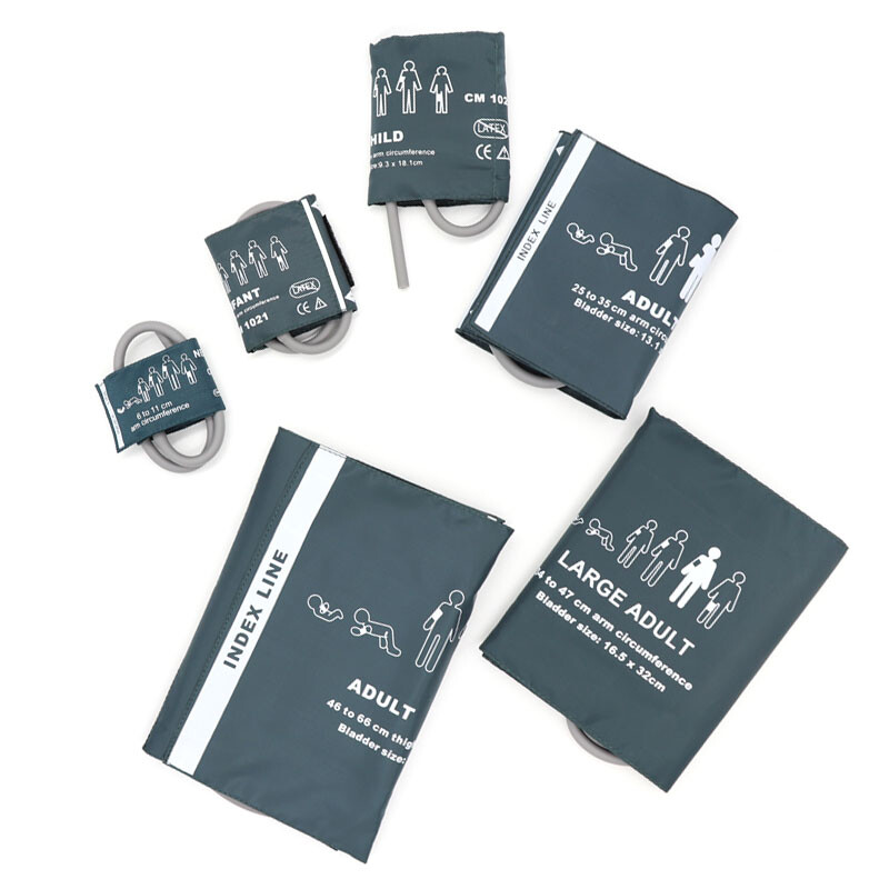 New NIBP CUFFS for CONTEC Patient Monitor/Blood Pressure Monitor 12 Sizes