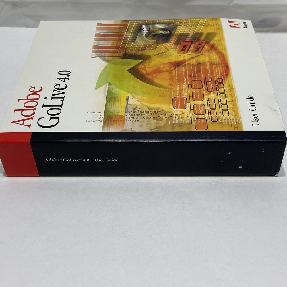 Adobe GoLive Version 4.0 User Guide Paperback - User Guide Only