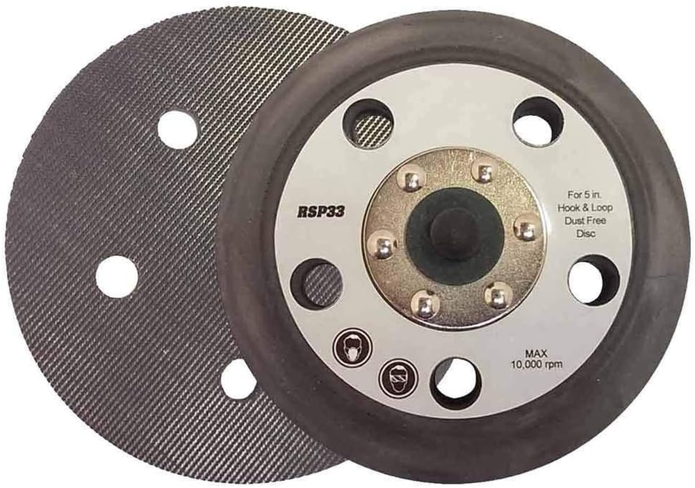 Sander Pad 5" Hook & Loop rep Porter Cable 15000 7344 7335 97355 RSP33-K