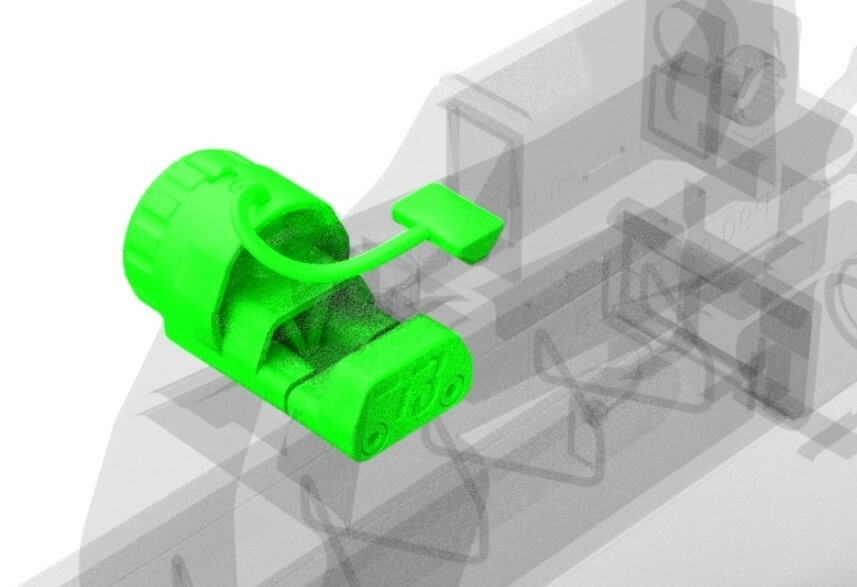 REM T3 Illuminator for White Ring Sight (Reticle Enhancement Module)