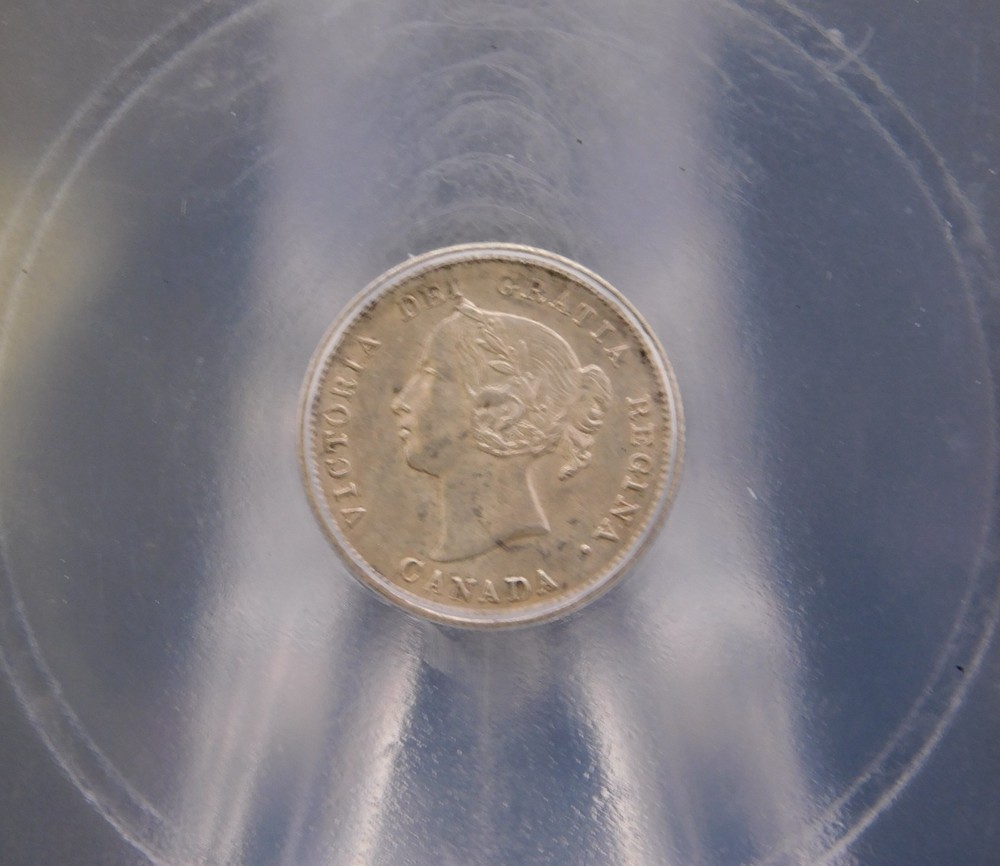 1890-H CANADA FIVE CENT ICG MS60 DETAILS (BT1236)