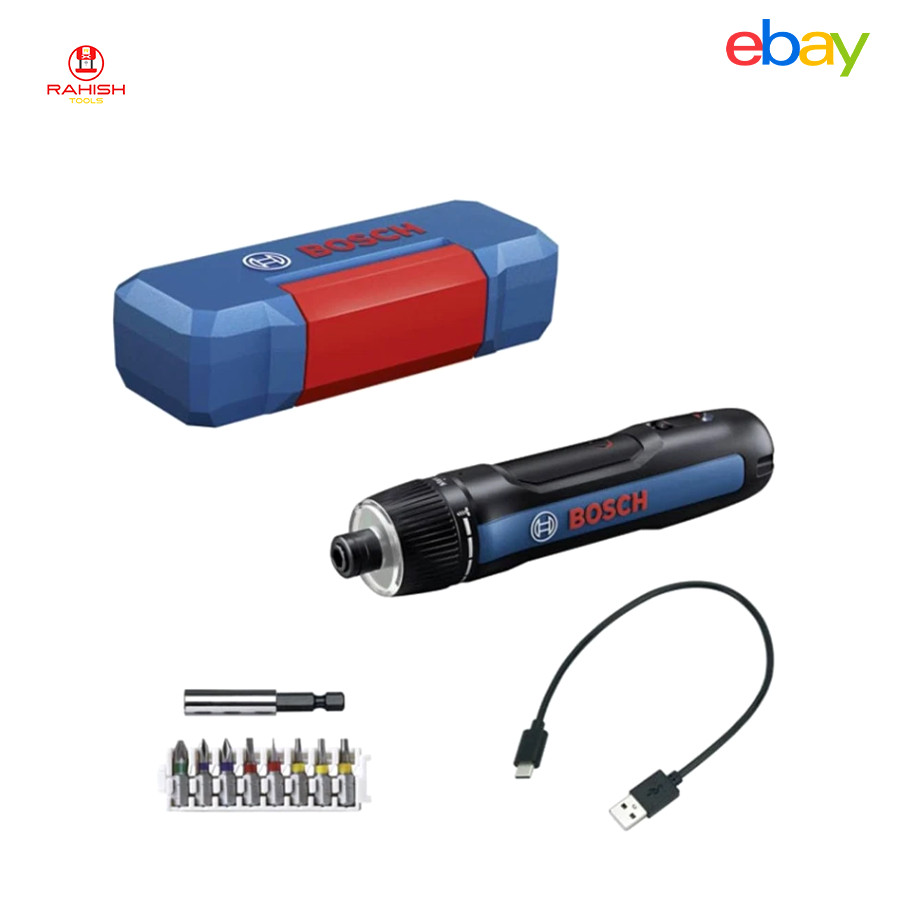 Bosch Professional Screwdriver Bosch GO3 incl.8pcs bit Set,bit Holder,Mini Case