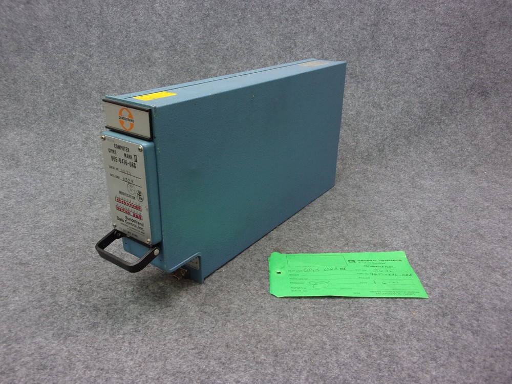 Sunstrand GPWS MkII Computer P/N 965-0476-088