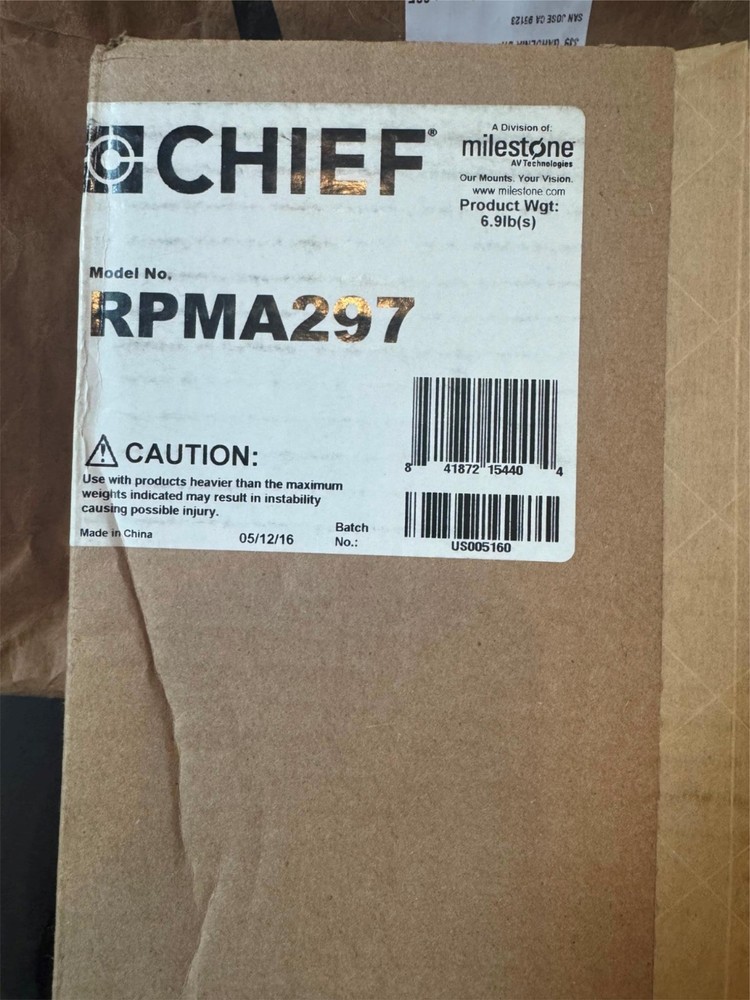 Chief RPMA297 Ceiling Mount for Projectors