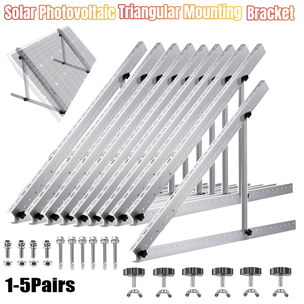 28"Solar Panel Mounting Brackets Adjustable Angle Solar Panel Tilt Mount Bracket