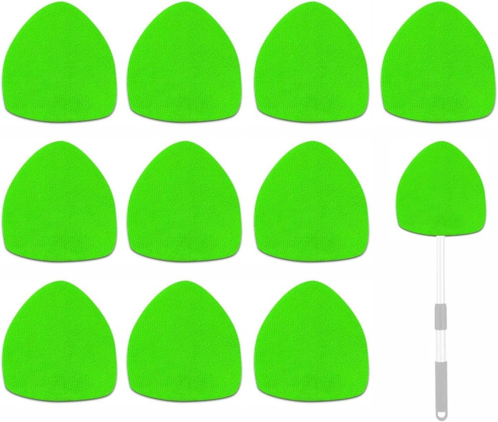 Car Windshield Cleaner Tool Bonnets,Microfiber Cleaning Cloth for Green