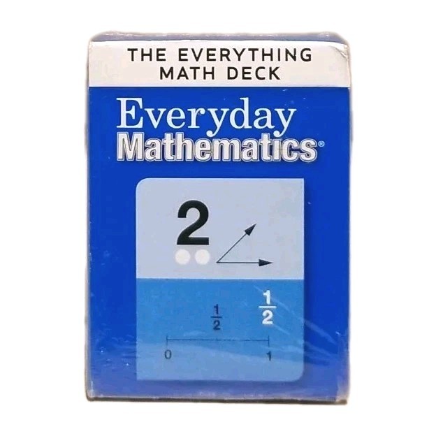 Everyday Mathematics Grds K-6 Everything Math Deck 1-Pack Flash Cards NEW