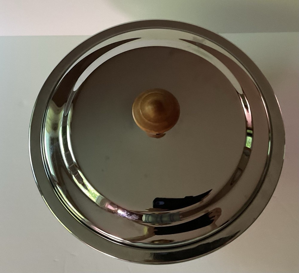 Nice Vintage Large Kromex Covered Server Warmer