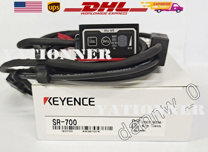 New In Box KEYENCE SR-700 Barcode Reader Scanner Free fast shipping