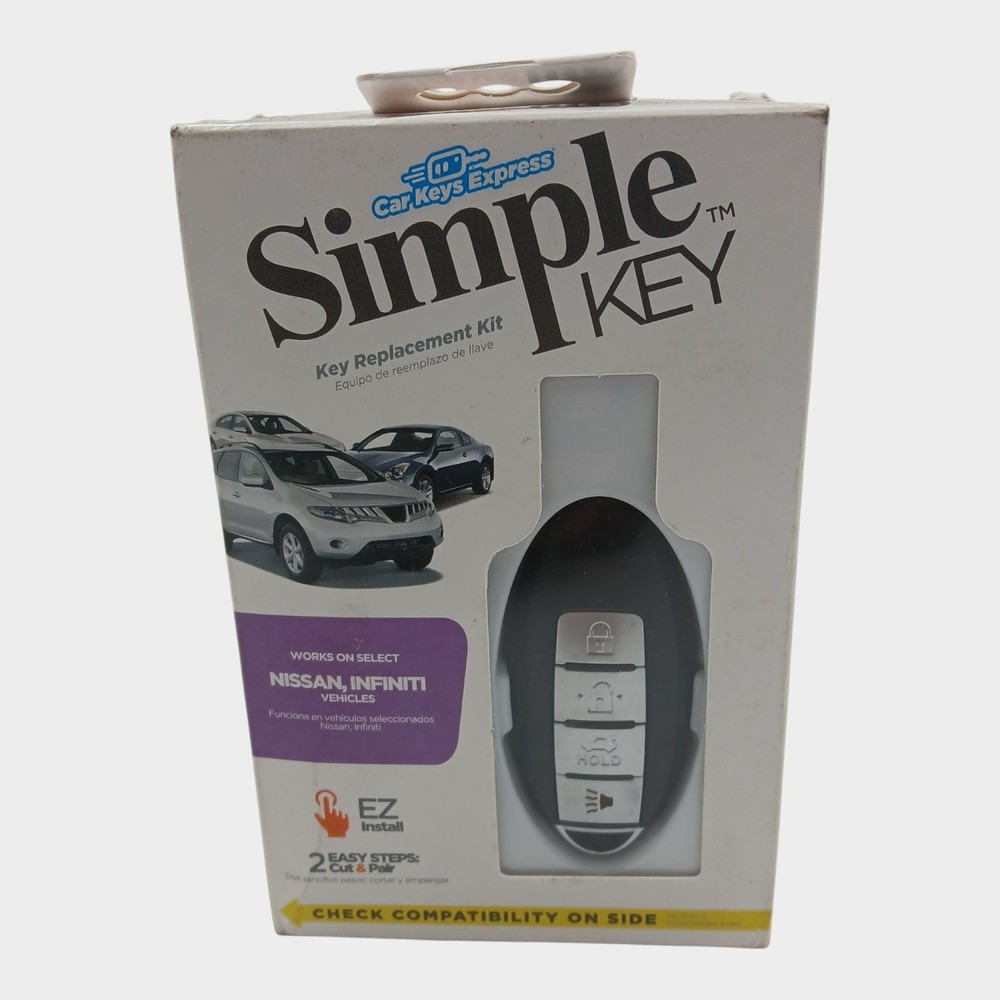 Car Keys Express Nissan Simple Key Replacement Kit