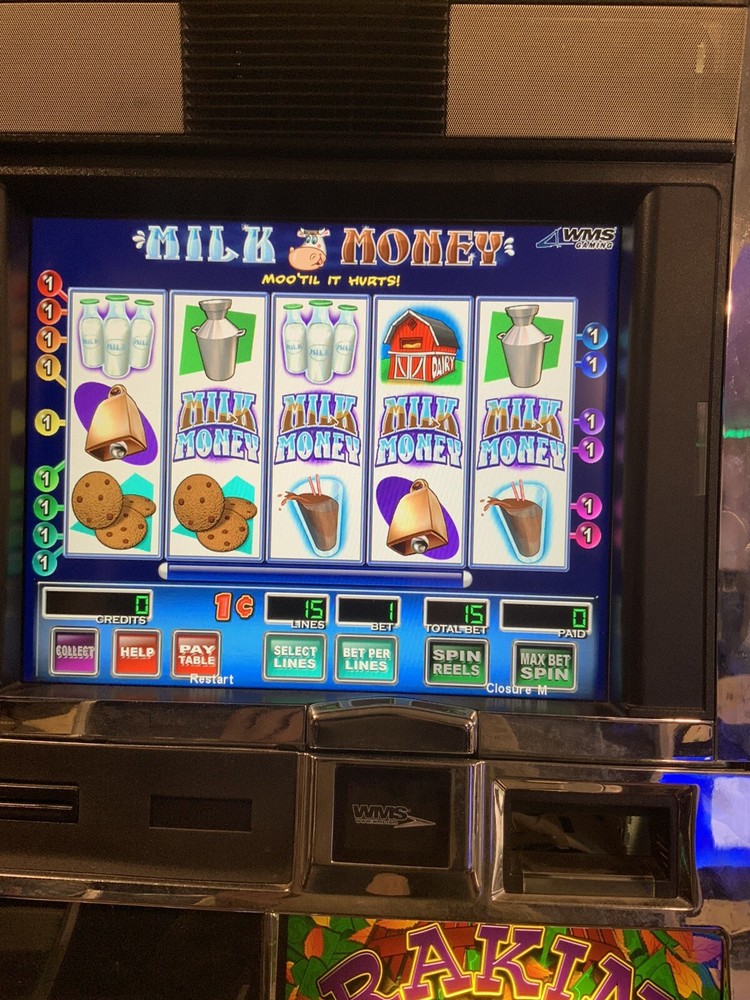 WMS WILLIAMS BB1 SLOT MACHINE SOFTWARE SET - MILK MONEY