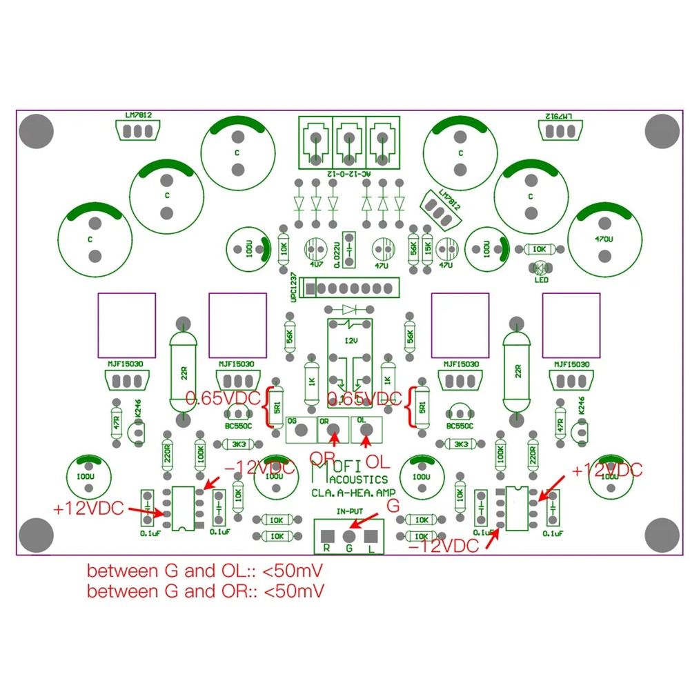 RudiStor NX03 MOD Single-End Headphone Amplifie-PCB