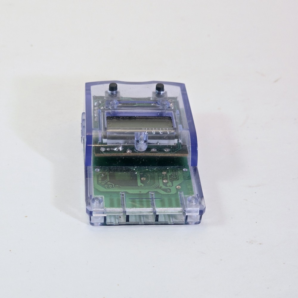 Sony Playstation PS1 Performance Mega Memory Card P-1110AE Clear Plastic