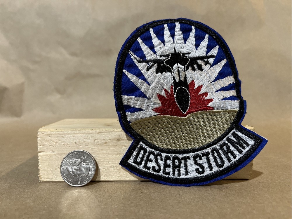 Desert Storm Pocket Iron on Sew on Patch