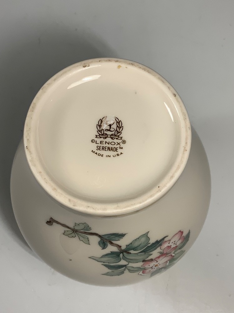 Lenox Serenade Bird Vase 5.75 in.