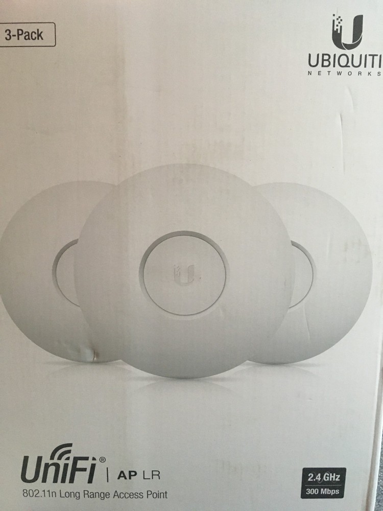 Ubiquiti UAP-LR  UniFi  Wireless Access Point  3 Pack